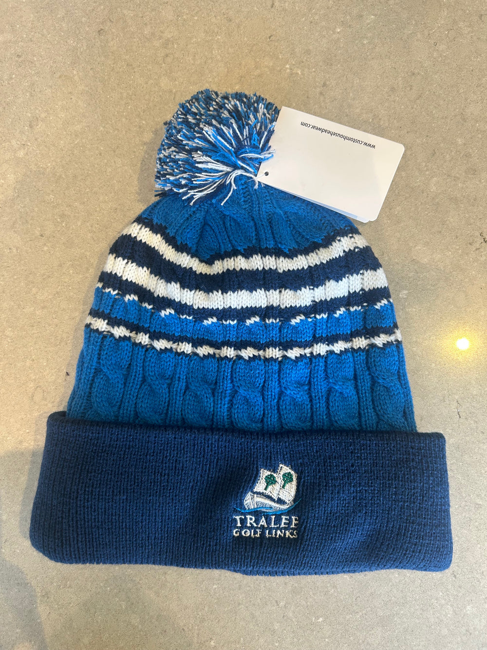 Blue Custom House Beanies